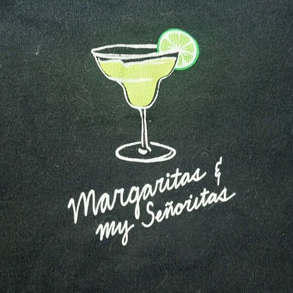 Old Navy EveryWear "Margaritas My Senoritas" Logo T Shirt -Small/Petite - Picture 2 of 3